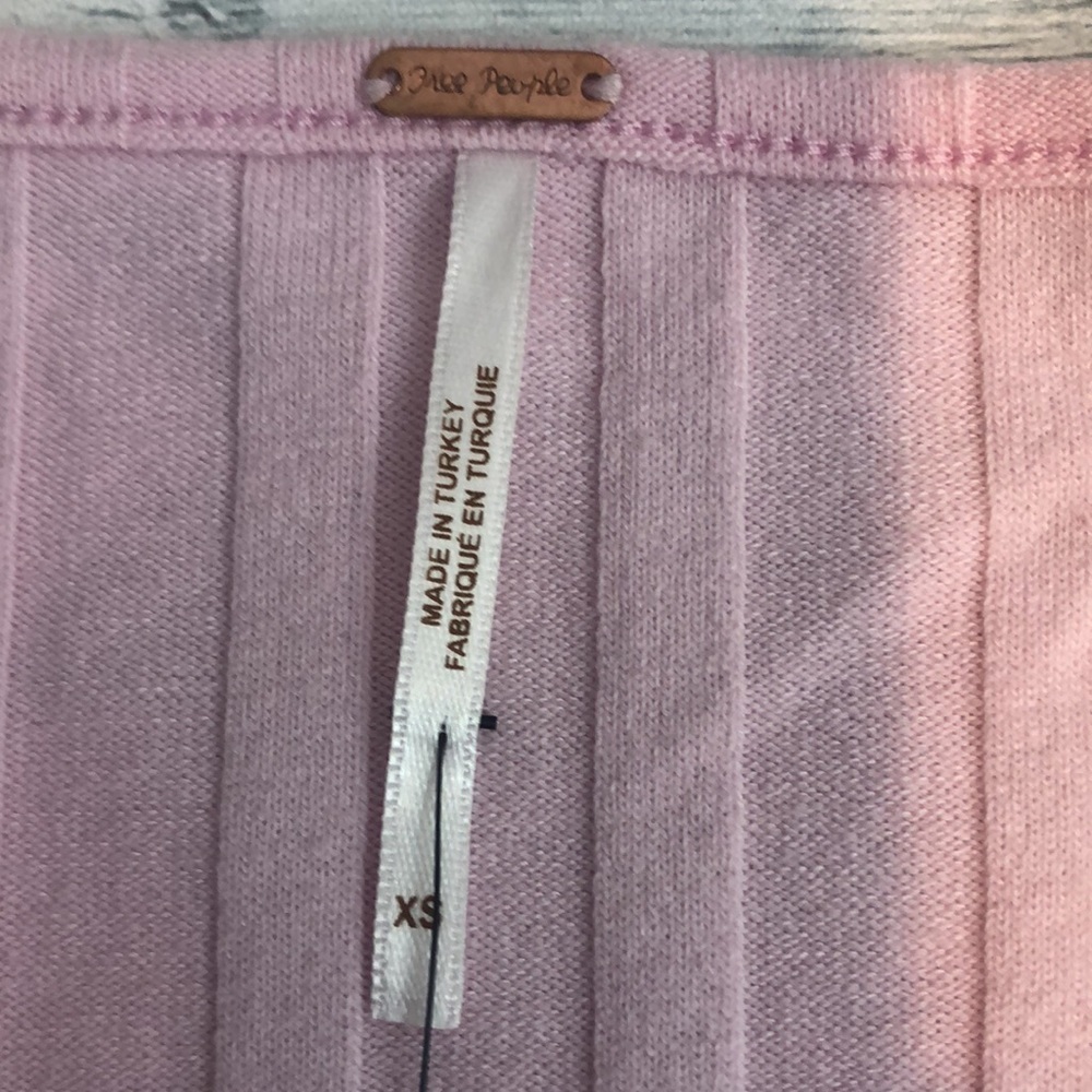 Free People Central Park Cardigan Top NWT Extra Small - Picture 4 of 9